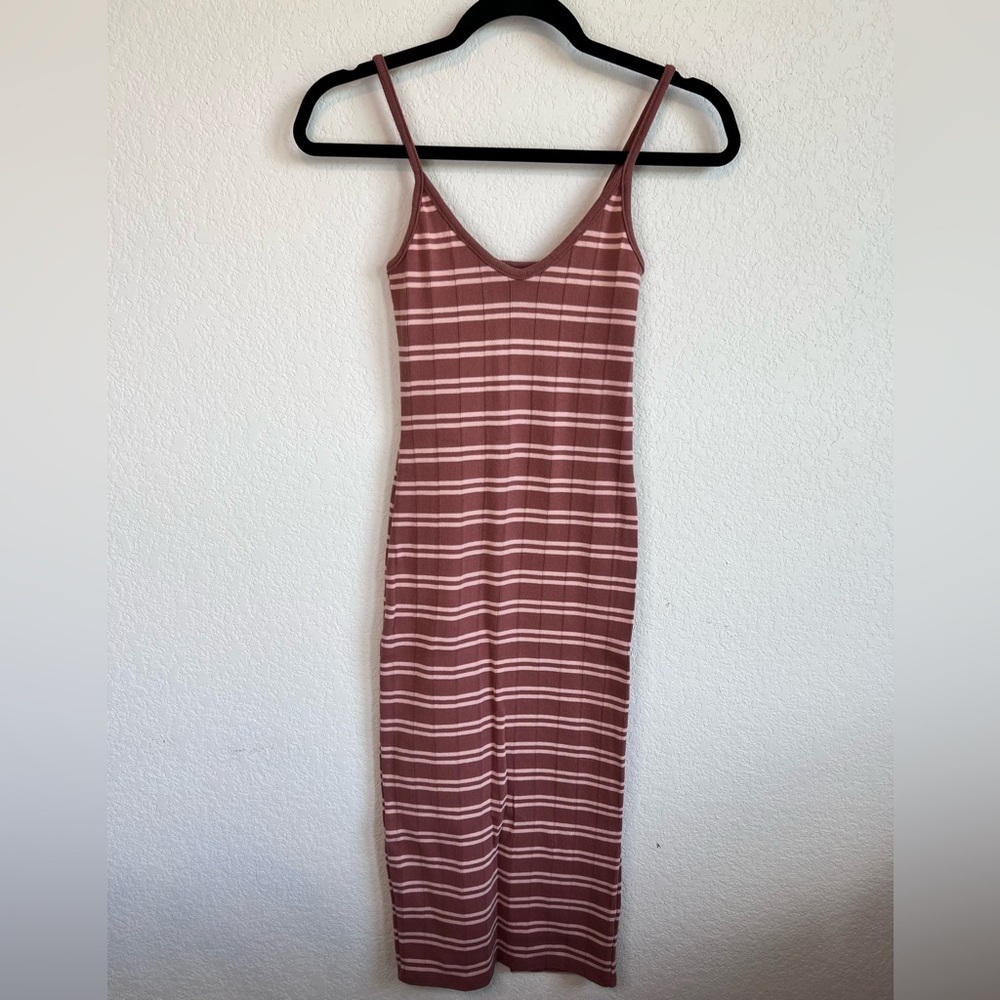 Wild Fable stripe midi summer dress size XS